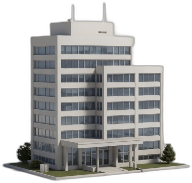 Modern commercial office building