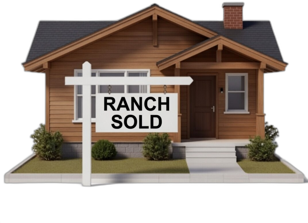 House with SOLD sign